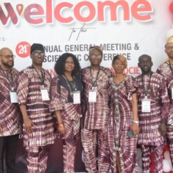 The LOC  of the 24th AGM/Scientific Conference, Lagos 2024